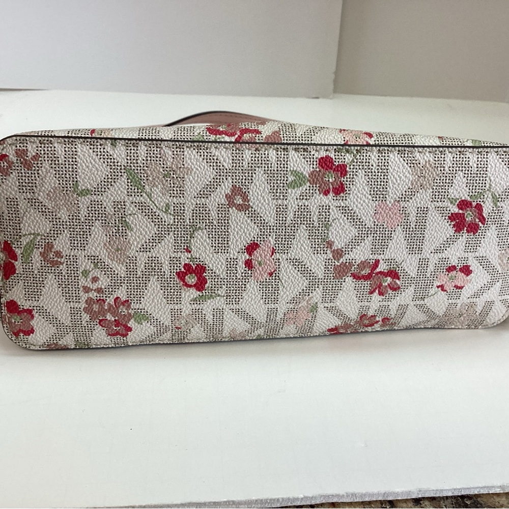 Michael Kors Pink Floral Crossbody Bag - Picture 3 of 5